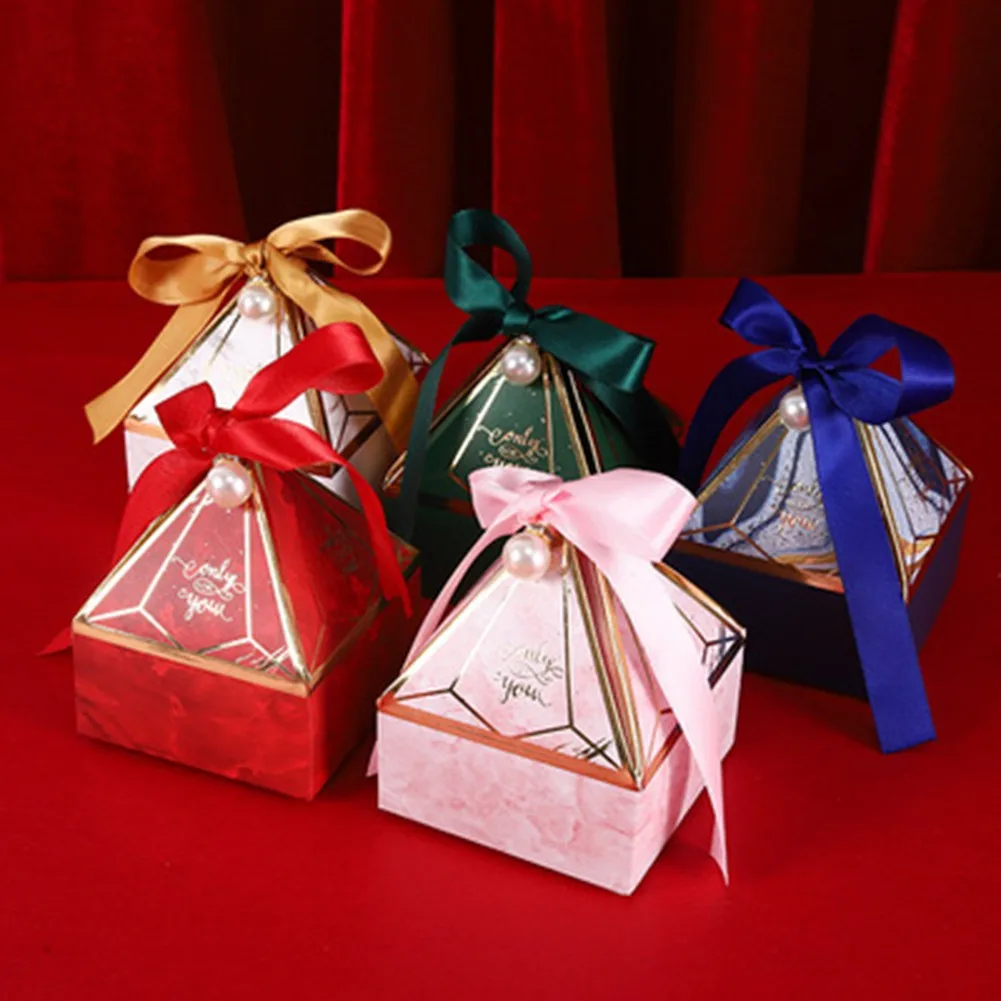 50PCS New Gem Tower Bronzing Candy Box Small Cardboard Box Decoration Paper Gifts Box Packaging Event & Party Supplies
50PCS New Gem Tower Bronzing Candy Box Small Cardboard Box Decoration Paper Gifts Box Packaging Event & Party Supplies