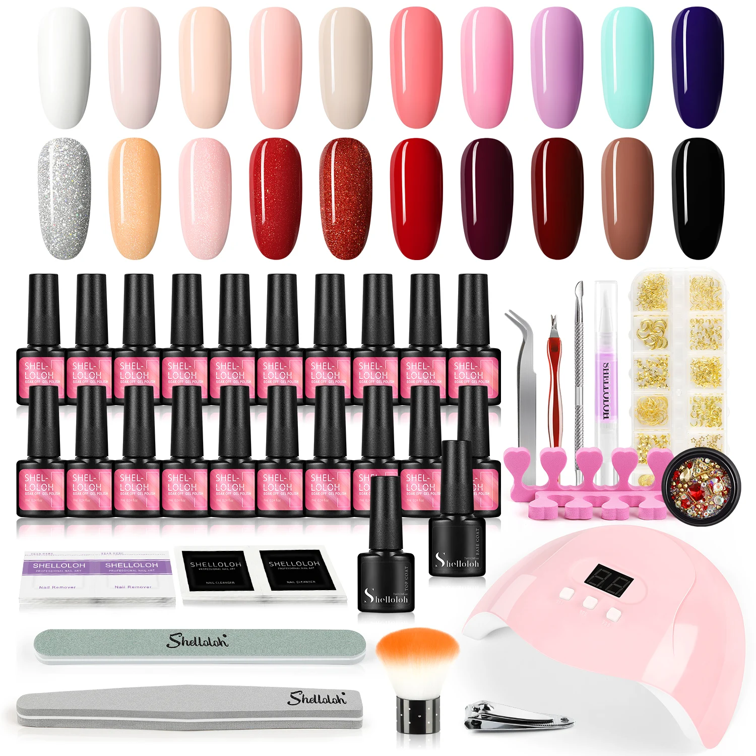 Nail Polish Gel Set With UV LED Lamp Semi Permanent Hybrid Gel Varnish Kit Top Base Coat For Nail Tools Set All For Manicure
Nail Polish Gel Set With UV LED Lamp Semi Permanent Hybrid Gel Varnish Kit Top Base Coat For Nail Tools Set All For Manicure