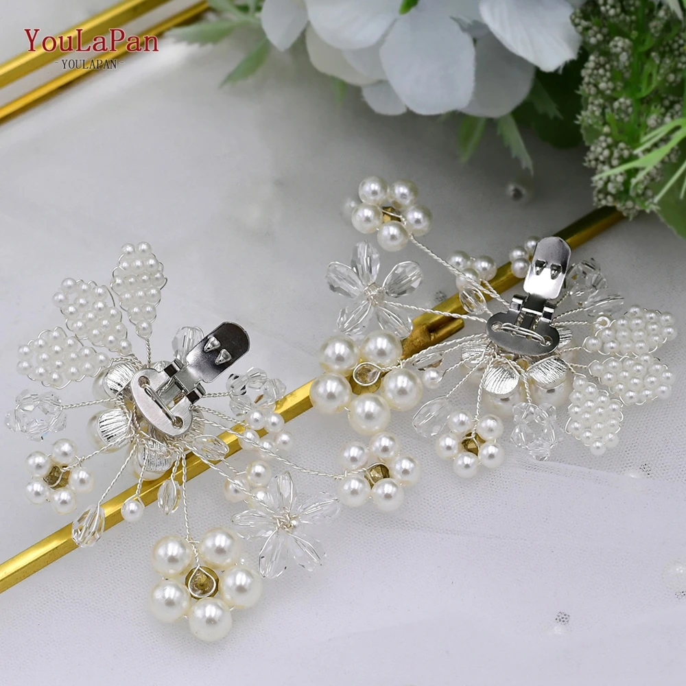YouLaPan X14 Fashion Pearl Shoe Clip Decoration Accessories Crystal Shoe Buckle Flower Pattern Wedding Shoes Accessory for Party
YouLaPan X14 Fashion Pearl Shoe Clip Decoration Accessories Crystal Shoe Buckle Flower Pattern Wedding Shoes Accessory for Party