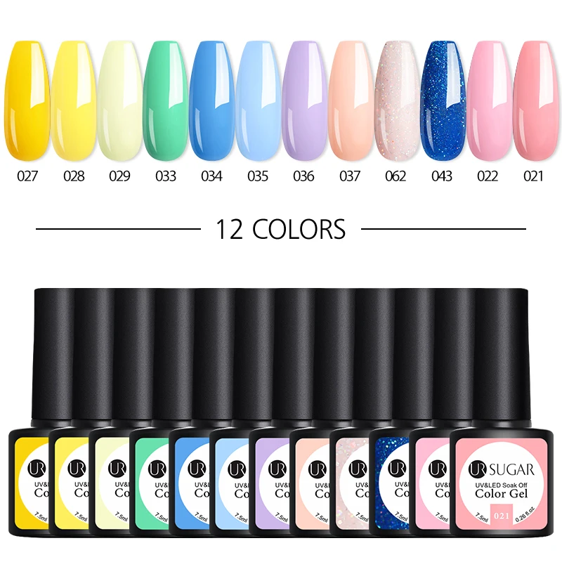 UR SUGAR Manicures Set with 36W UV LED Lamp Dryer 12pcs Nail Gel Polish Set Nail Tools Set Kit Gel Polish Nail Art Kit Set
UR SUGAR Manicures Set with 36W UV LED Lamp Dryer 12pcs Nail Gel Polish Set Nail Tools Set Kit Gel Polish Nail Art Kit Set