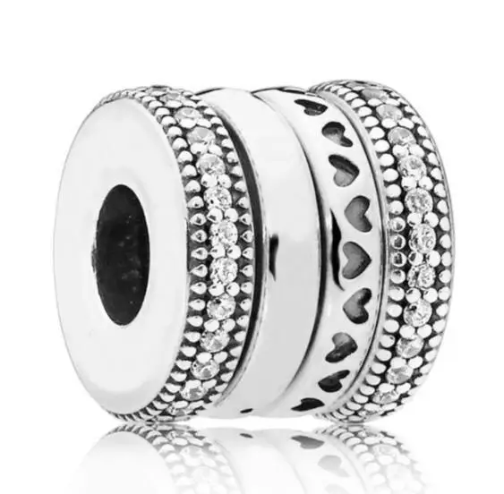 Подвеска-бусина из серебра 925 пробы с логотипом двух рядов 
Подвеска-бусина из серебра 925 пробы с логотипом двух рядов