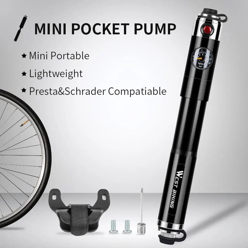 Mini Bicycle Pump Portable MTB Road Bike Pump Cycling Inflator Presta Schrader Valve Hose Pumps Bicycle Accessories
Mini Bicycle Pump Portable MTB Road Bike Pump Cycling Inflator Presta Schrader Valve Hose Pumps Bicycle Accessories