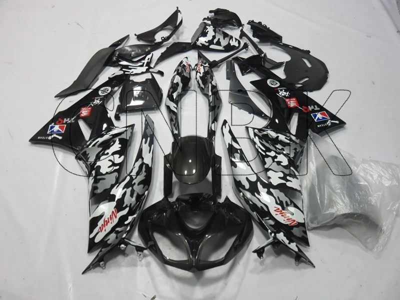 Пластиковые обтекатели Zx6r 2009 2011 Abs Обтекатели Ninja Zx-6r 2009-2012 наборы обтекателей |