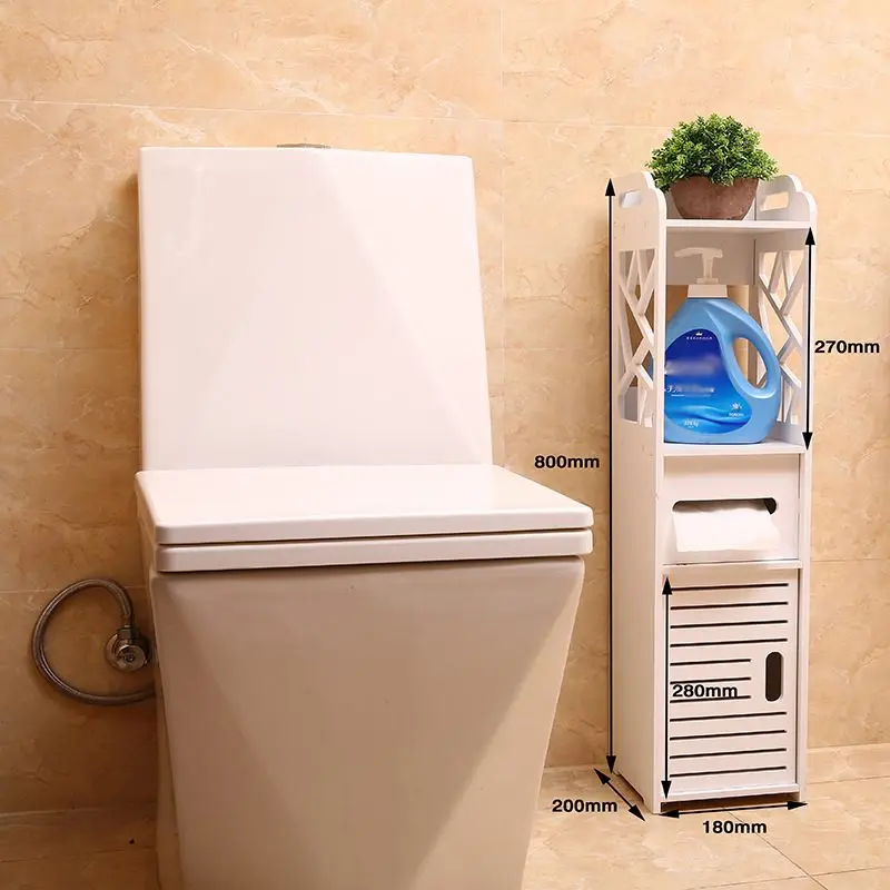 Durable White Wooden Bathroom Shelf Floor Storage Cabinet Supplies Vanity Toilet Sideboard Rack Bathroom Tissue Box Drawer
Durable White Wooden Bathroom Shelf Floor Storage Cabinet Supplies Vanity Toilet Sideboard Rack Bathroom Tissue Box Drawer