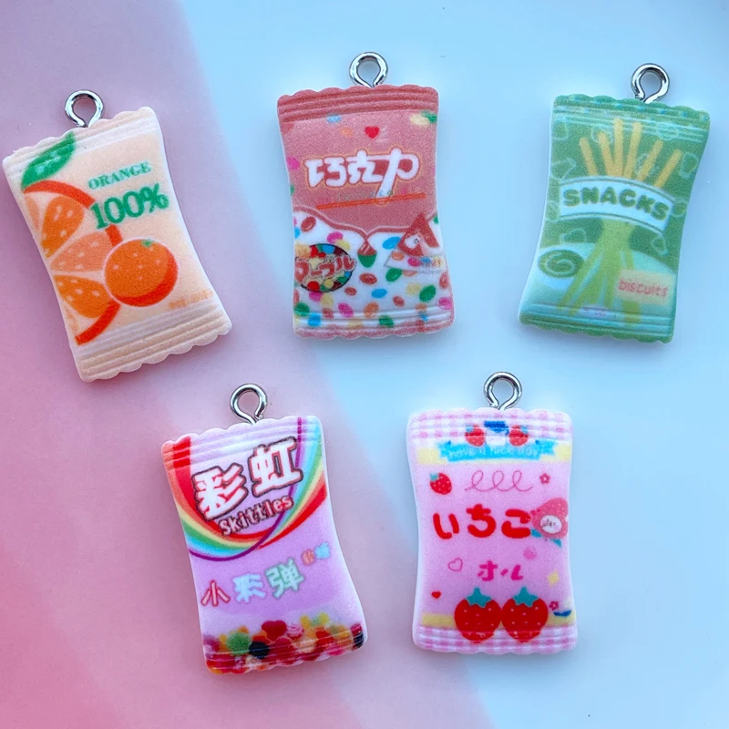 10 Pcs New Mini Cute Cartoon Candy Resin Charms For Earring Key Chain Necklace Pendant Jewelry Findings Making C63
10 Pcs New Mini Cute Cartoon Candy Resin Charms For Earring Key Chain Necklace Pendant Jewelry Findings Making C63