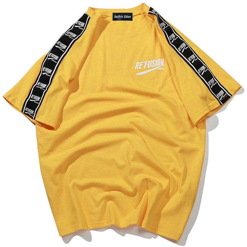 Hip Hop T Shirt Men Ribbon Printed Short Sleeve Japanese Tshirt Casual Cotton Tops Tees Harajuku Streetwear Shirt
Hip Hop T Shirt Men Ribbon Printed Short Sleeve Japanese Tshirt Casual Cotton Tops Tees Harajuku Streetwear Shirt