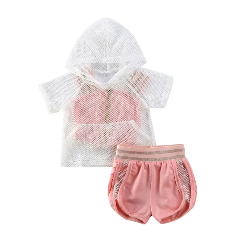 Pudcoco Summer Kids Baby Clothes For Girls Casual Tracksuit Mesh Hoodies Net Coat Strap Vest Shorts 3PCS Kids Clothing Outfits
Pudcoco Summer Kids Baby Clothes For Girls Casual Tracksuit Mesh Hoodies Net Coat Strap Vest Shorts 3PCS Kids Clothing Outfits
