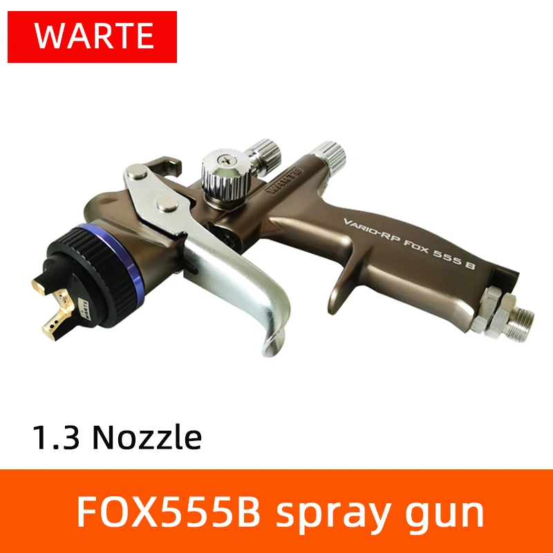 WARTE 555B Spray Gun General High Atomization Gravity Type 1.3 Nozzle Pot Spray Gun For Automobile Oily Water-based Paint
WARTE 555B Spray Gun General High Atomization Gravity Type 1.3 Nozzle Pot Spray Gun For Automobile Oily Water-based Paint