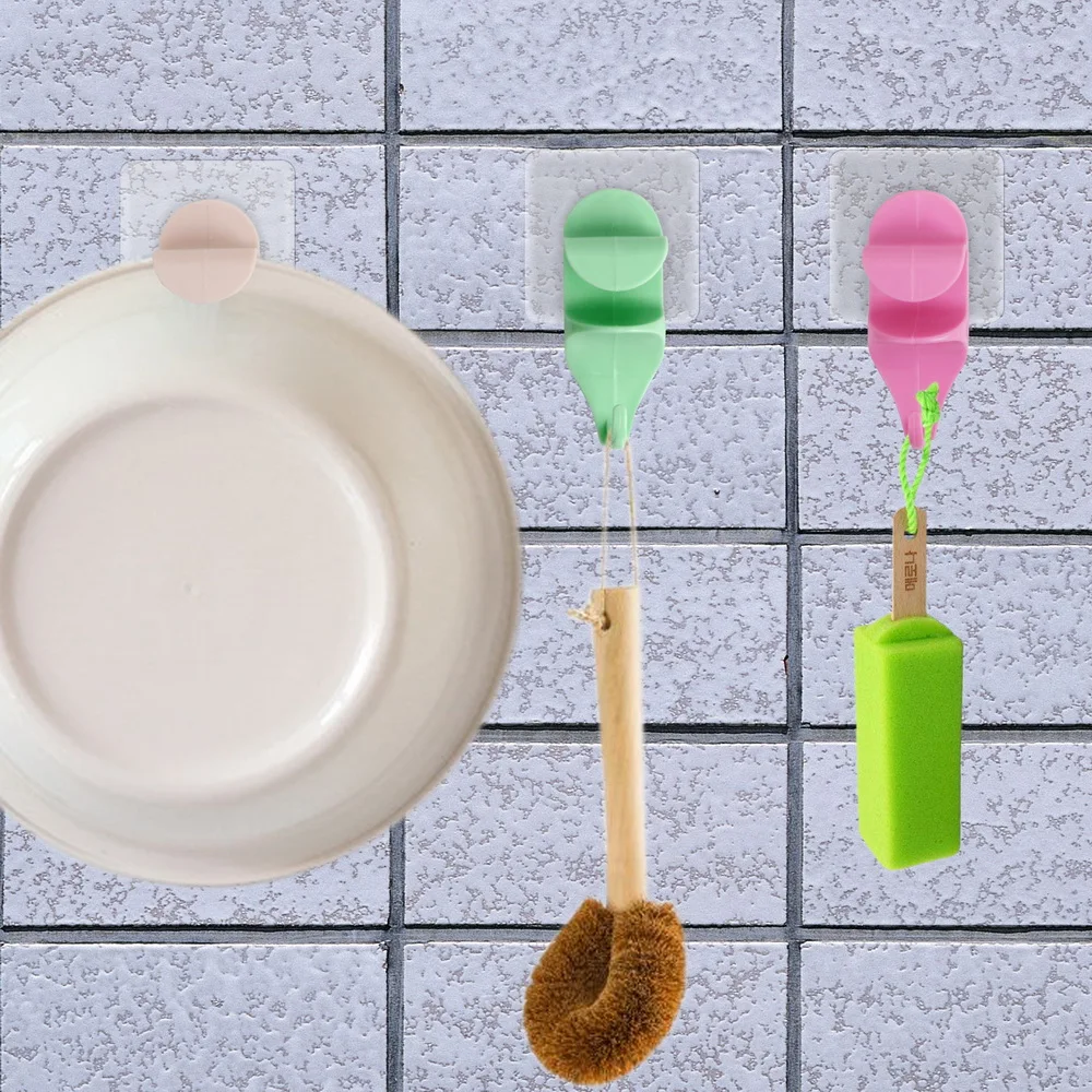 NICEYARD 1pc Strong Self Adhesive Hook Plastic Washbasin Hanger Holder Wall Storage Hooks for Home Kitchen Bathroom Organization
NICEYARD 1pc Strong Self Adhesive Hook Plastic Washbasin Hanger Holder Wall Storage Hooks for Home Kitchen Bathroom Organization