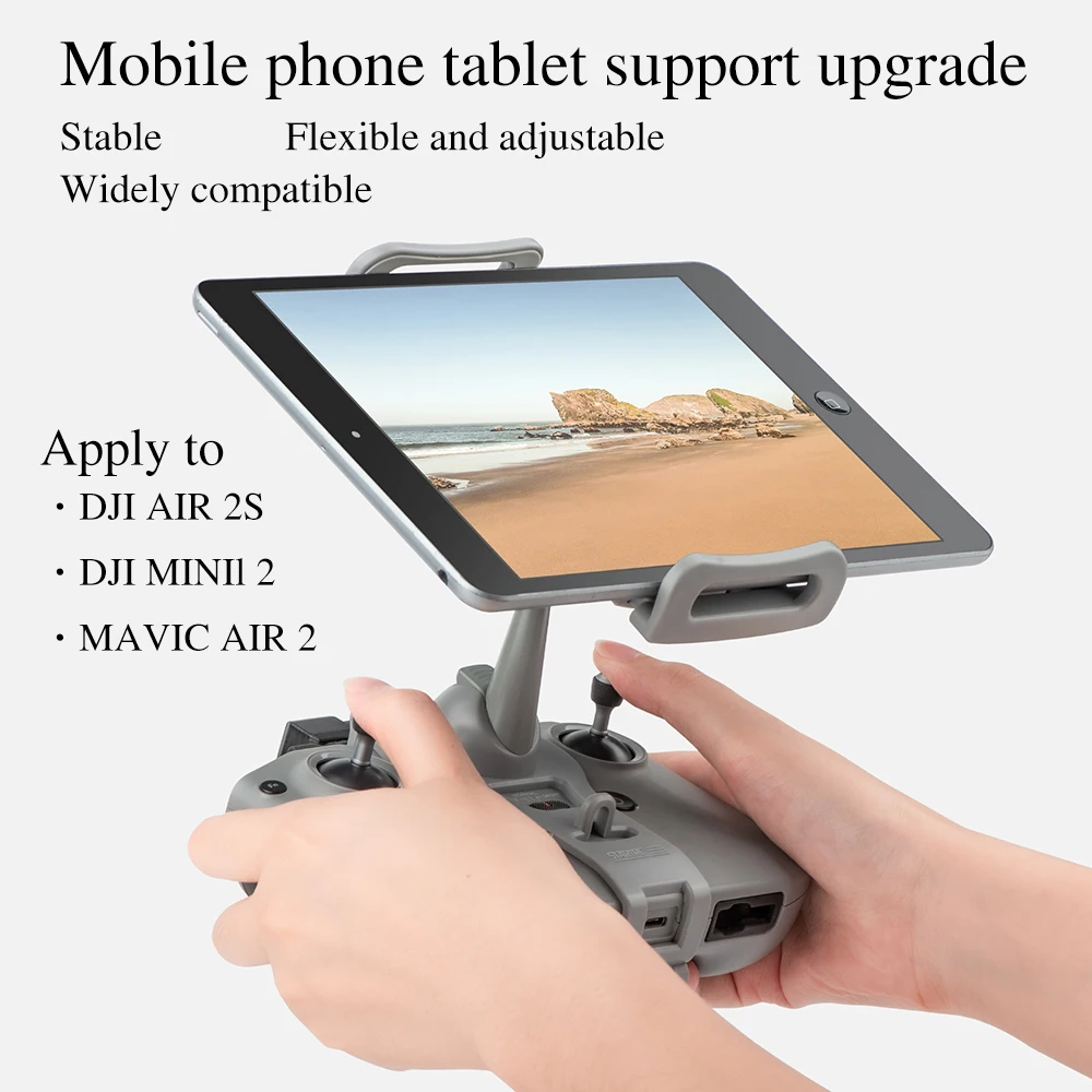 Держатель планшета для дрона с дистанционным управлением DJI Air 2S/Mini 2 / Royal серый