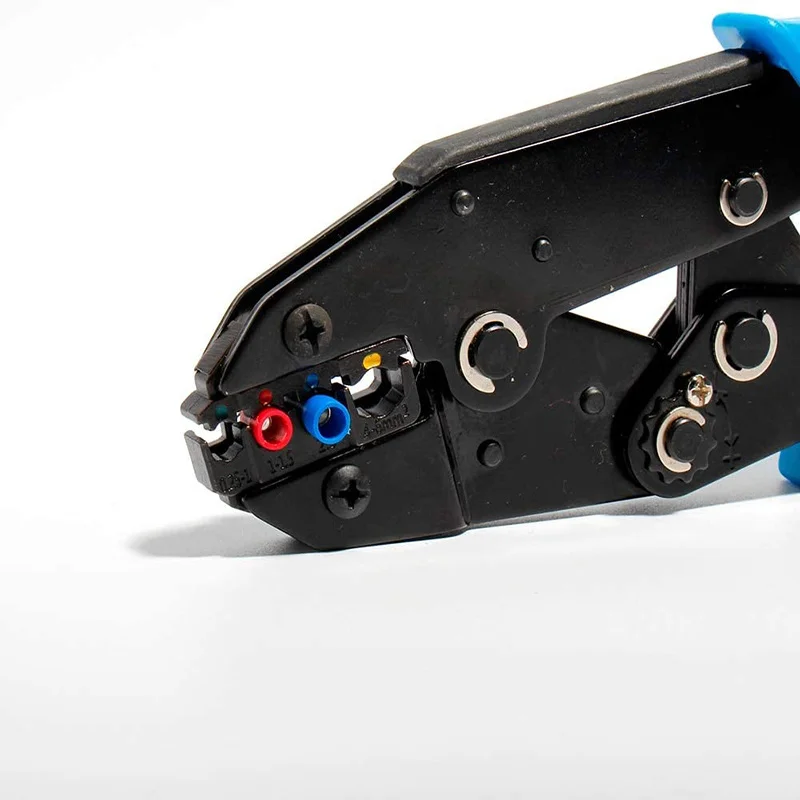 European Ratchet Crimping Pliers HS-40J Electrical Tools For Ferrule Tube Insulation Terminals Kit
