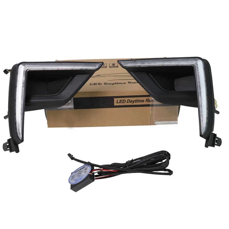 2Pcs for Toyota Overbearing Prado FJ150 LC150 2017-2019 Daytime Running Lights Fog Lights 
2Pcs for Toyota Overbearing Prado FJ150 LC150 2017-2019 Daytime Running Lights Fog Lights