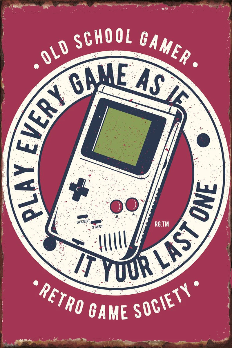 Every Game Matters Retro Vintage Metal Sign Tin Sign Tin Plates Wall Decor Room Decoration For Art Man Cave Cafe Pub Home Club
Every Game Matters Retro Vintage Metal Sign Tin Sign Tin Plates Wall Decor Room Decoration For Art Man Cave Cafe Pub Home Club