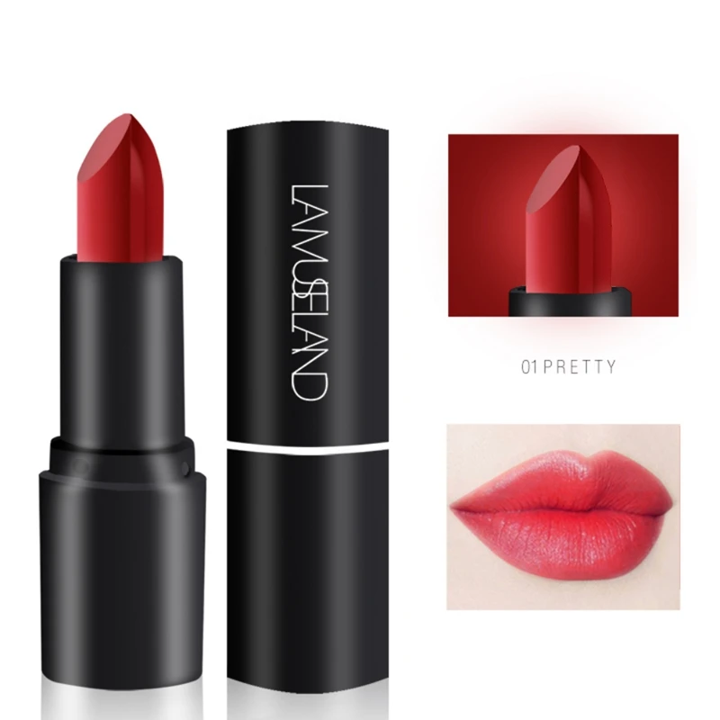12 Colors Lipstick Waterproof Long Lasting Non-Sticky Cup Velvet Matte Lipstick Makeup Tools
12 Colors Lipstick Waterproof Long Lasting Non-Sticky Cup Velvet Matte Lipstick Makeup Tools