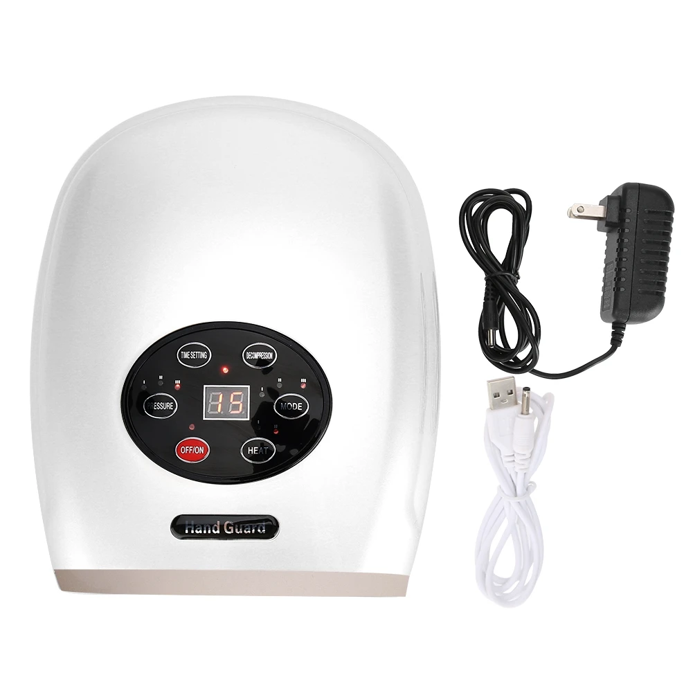 Electric Acupressure Palm Hand Massager with Air Pressure Heat Compress SPA Finger Hand Circulation Pain Relief Rehabilitation
Electric Acupressure Palm Hand Massager with Air Pressure Heat Compress SPA Finger Hand Circulation Pain Relief Rehabilitation