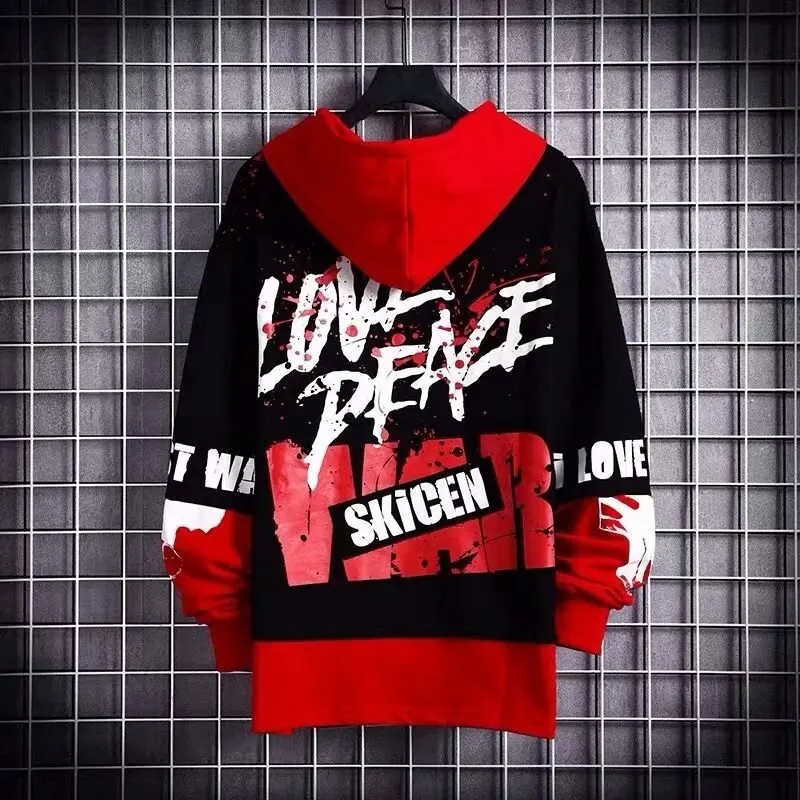 Men Sweatshirts Korean Fashion Long Sleeve Harajuku Hooded Pullovers Streetwear Top Fall Men's Clothing 2021 Vintage Hoodie Men
Men Sweatshirts Korean Fashion Long Sleeve Harajuku Hooded Pullovers Streetwear Top Fall Men's Clothing 2021 Vintage Hoodie Men