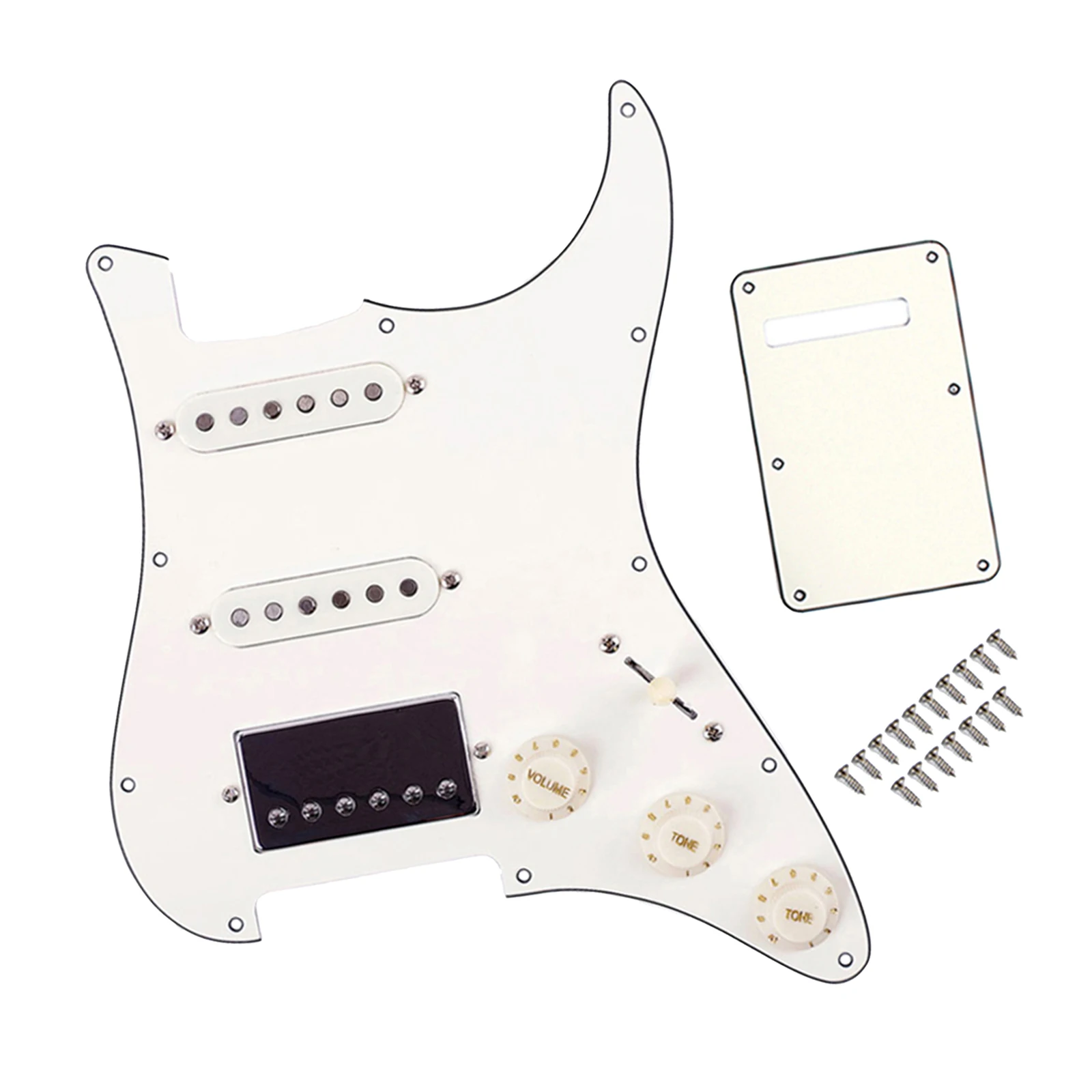 Clear Electric Guitar Pickguard 10 Hole 3 Layers Guitar Pickguard Reinforced Rotary Tool for Guitar 
Clear Electric Guitar Pickguard 10 Hole 3 Layers Guitar Pickguard Reinforced Rotary Tool for Guitar