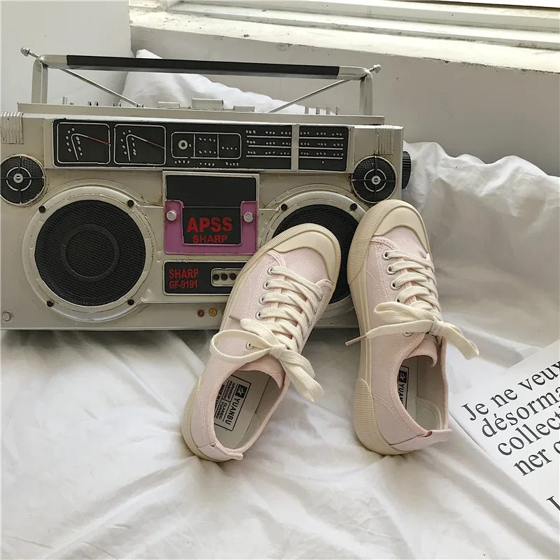 Classic Flat Women's Canvas Shoes Lace Up Comfort Women's Running Sneakers Breathable Women's Vulcanized Shoes Zapatos De Mujer
Classic Flat Women's Canvas Shoes Lace Up Comfort Women's Running Sneakers Breathable Women's Vulcanized Shoes Zapatos De Mujer