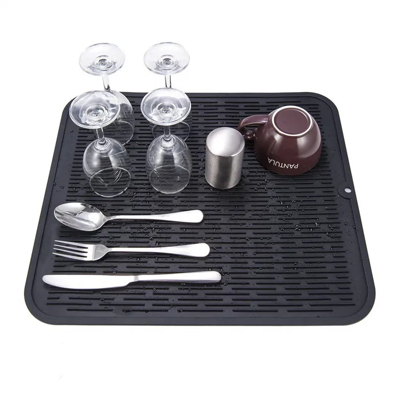 Drain Tableware Mat Dish Pad Anti-Scalding Heat Insulation Large Size Kitchen Silicone Placemat Cups Dishes Saucers Cushion
Drain Tableware Mat Dish Pad Anti-Scalding Heat Insulation Large Size Kitchen Silicone Placemat Cups Dishes Saucers Cushion