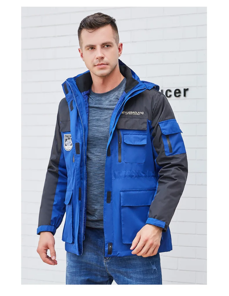 Winter Couple Outdoor Jacket Three-in-one Down Cotton Detachable Liner Single Wear Windproof And Waterproof Mountaineering Suit
Winter Couple Outdoor Jacket Three-in-one Down Cotton Detachable Liner Single Wear Windproof And Waterproof Mountaineering Suit