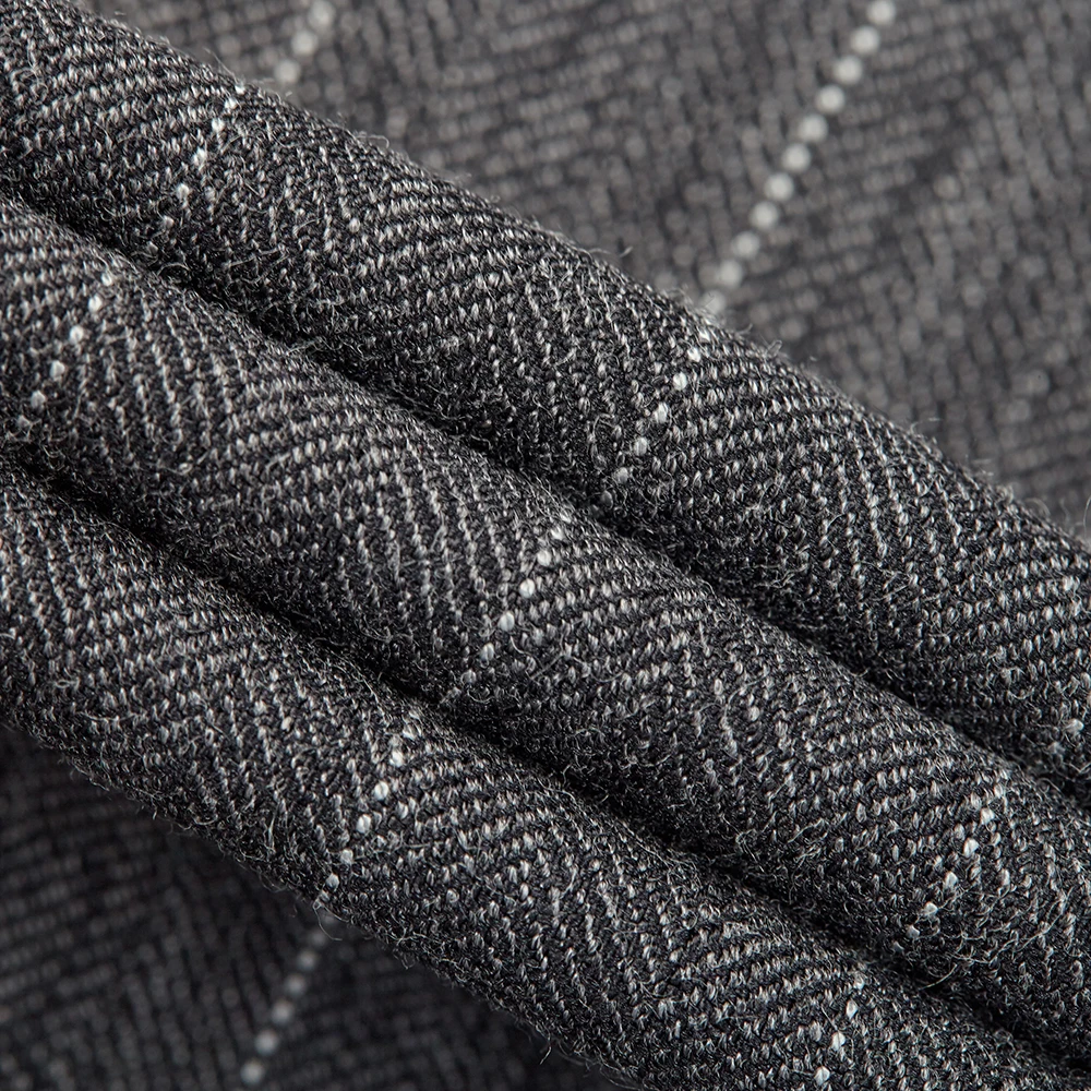 Rsfocus Grey Striped Suit Men Elegant Groom Wedding Suits For Men Three Piece Men's Office Formal Business Suits Plus Size TZ256 
Rsfocus Grey Striped Suit Men Elegant Groom Wedding Suits For Men Three Piece Men's Office Formal Business Suits Plus Size TZ256