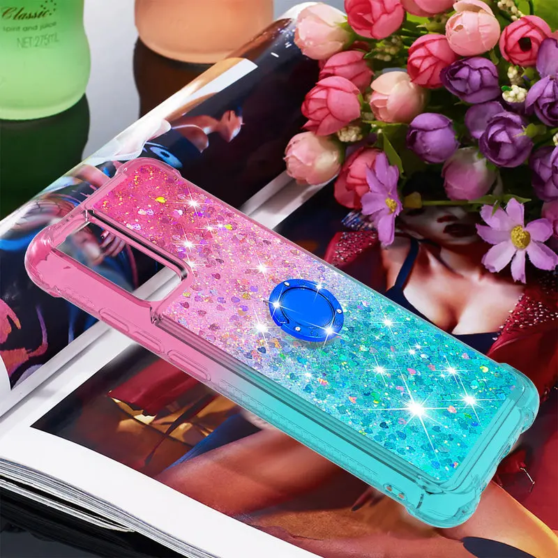 Liquid Glitter Quicksand Phone Case For Samsung Galaxy A02S Soft Silicone Water Cover For Samsung A02S SM-A025F Finger Ring Case
Liquid Glitter Quicksand Phone Case For Samsung Galaxy A02S Soft Silicone Water Cover For Samsung A02S SM-A025F Finger Ring Case