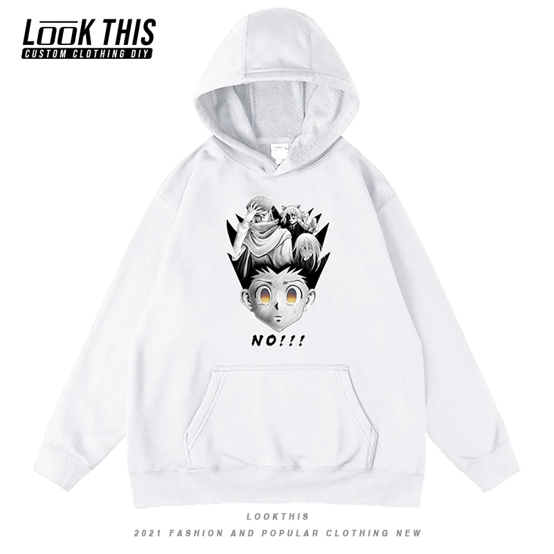 Hunter X Hunter Men's Hoodie Autumn 2021 Men Oversized Sweatshirt Mens Boy Popular Tops Hooded Hoody Harajuku Anime Streetwear
Hunter X Hunter Men's Hoodie Autumn 2021 Men Oversized Sweatshirt Mens Boy Popular Tops Hooded Hoody Harajuku Anime Streetwear