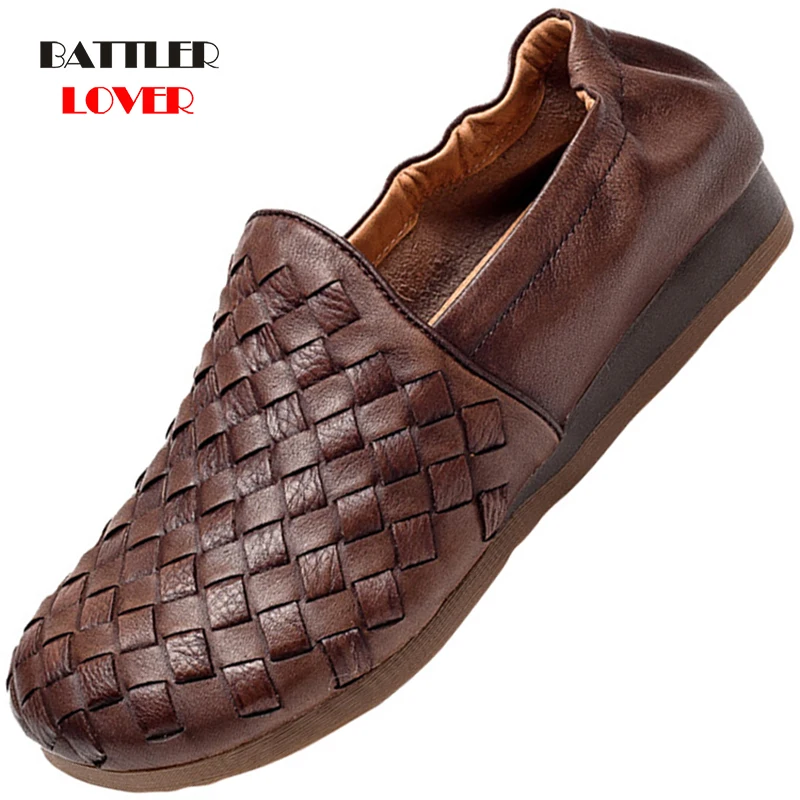 Genuine Cow Leather Loafers For Women 2021 New Spring Breathable Casual Shoes Female Platform Flats Shoes Mujer Lazy Footwear
Genuine Cow Leather Loafers For Women 2021 New Spring Breathable Casual Shoes Female Platform Flats Shoes Mujer Lazy Footwear