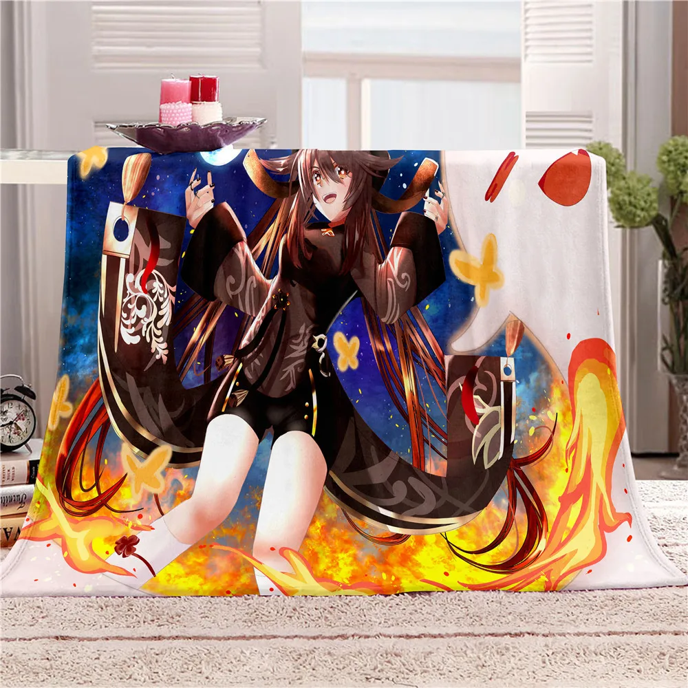 New 3D Printed Genshin Impact Girls Blanket Bedspread Cute Flannel Home Camping Aircraft Blanket Plush Soft Comfortable Blanket
New 3D Printed Genshin Impact Girls Blanket Bedspread Cute Flannel Home Camping Aircraft Blanket Plush Soft Comfortable Blanket