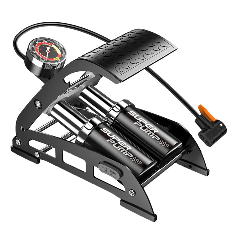 Насос воздушный с педалью высокого давления, одноцилиндровый и двухцилиндровый, портативный для велосипеда, скутера, мотоцикла
Насос воздушный с педалью высокого давления, одноцилиндровый и двухцилиндровый, портативный для велосипеда, скутера, мотоцикла