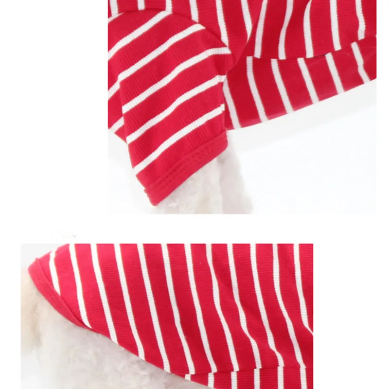 Dog Shirts Short Sleeve Dog Shirts for Dogs Cotton T-shirt Pet Summer Clothing Striped Shirt for Dogs Clothes Puppy Accessories
Dog Shirts Short Sleeve Dog Shirts for Dogs Cotton T-shirt Pet Summer Clothing Striped Shirt for Dogs Clothes Puppy Accessories
