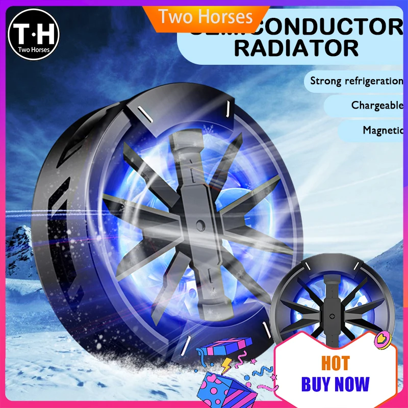 TH Mobile Phone Radiator Semiconductor Game Cooling Fan Portable Magnetic Back Clip Cell phone Stand For iOS Android Accessories
TH Mobile Phone Radiator Semiconductor Game Cooling Fan Portable Magnetic Back Clip Cell phone Stand For iOS Android Accessories