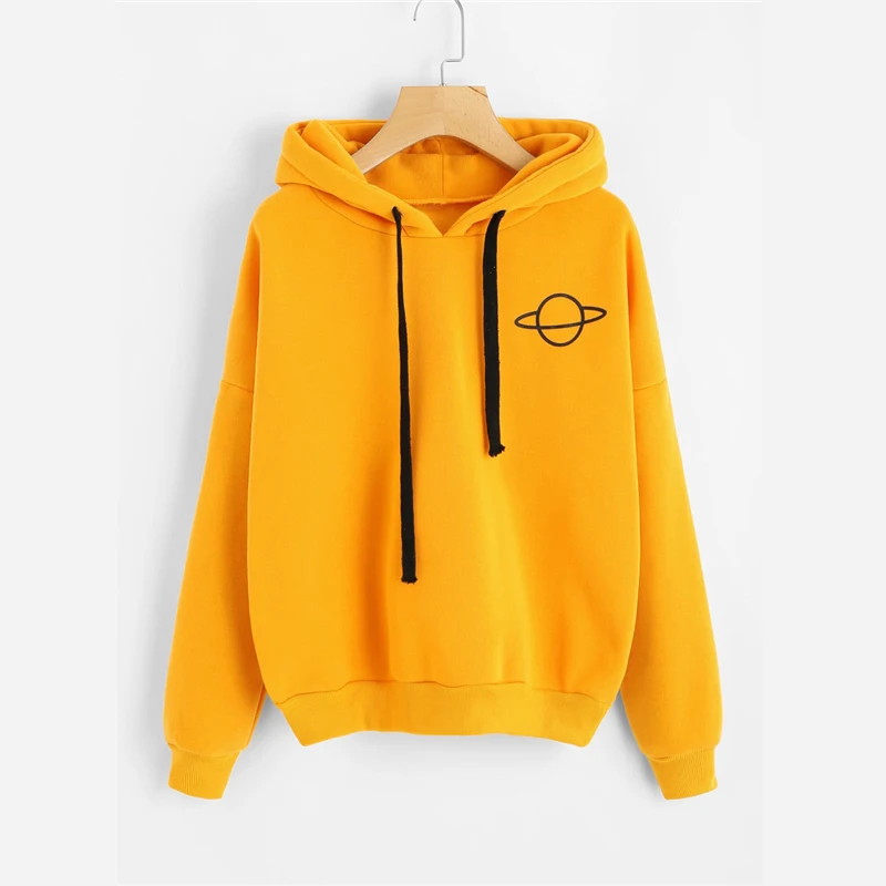 Women Hoodies Casual Kpop Planet Print Solid Loose Drawstring Sweatshirt Long Sleeve Hooded 2020 Autumn Female Pullover
Women Hoodies Casual Kpop Planet Print Solid Loose Drawstring Sweatshirt Long Sleeve Hooded 2020 Autumn Female Pullover