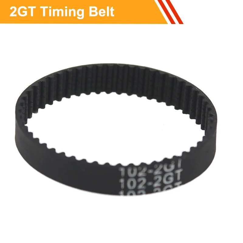 

2GT Timing Belt 98/102/110/112/120/122/124/126/128/130/132mm Pitch Length 6/10mm Belt Width Gear Belt