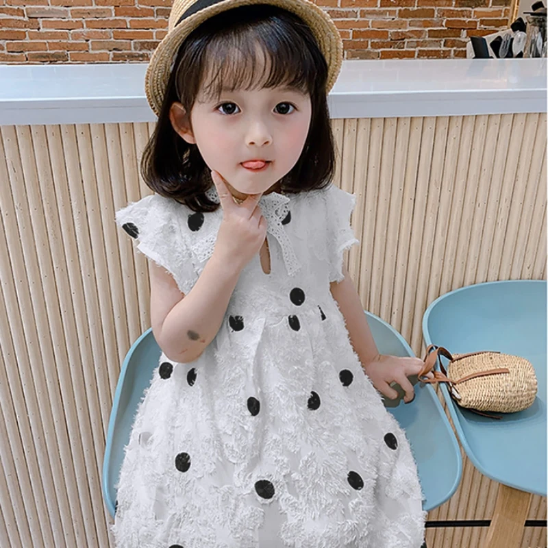 Baywell Summer Kids Girl Dresses Polka Dot Bow Short Petal Sleeve Princess Dress Children Sweet Solid Color Party Dress
Baywell Summer Kids Girl Dresses Polka Dot Bow Short Petal Sleeve Princess Dress Children Sweet Solid Color Party Dress