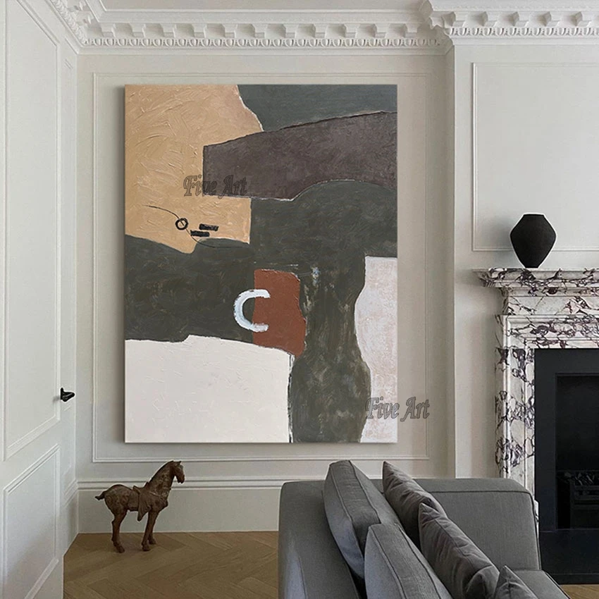 No Framed Dark Color Handmade Abstract Oil Painting Showpiece For Home Decoration Wall Art For Restaurant Modern Picture
No Framed Dark Color Handmade Abstract Oil Painting Showpiece For Home Decoration Wall Art For Restaurant Modern Picture
