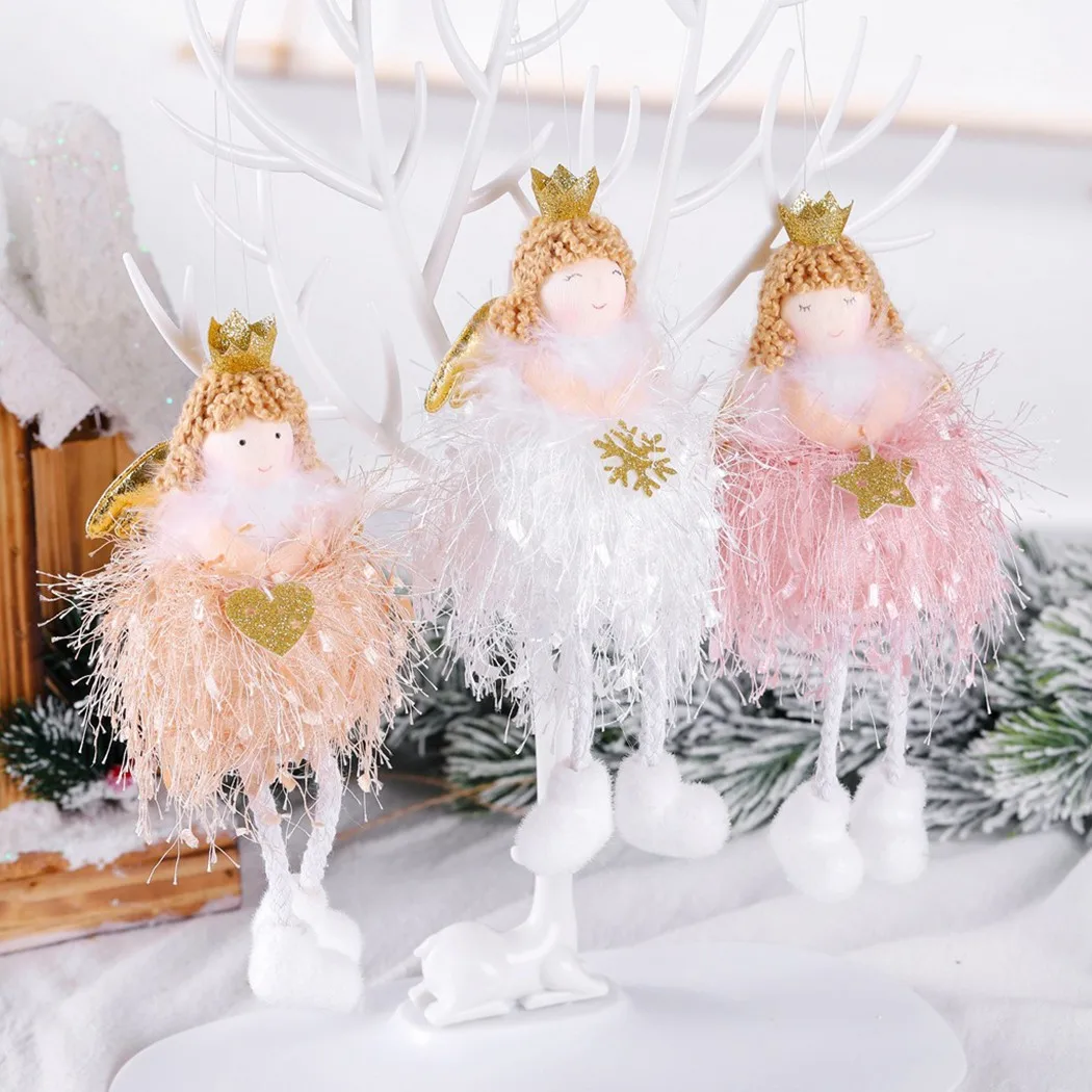Christmas Angel Plush Doll Pendant Xmas Tree Hanging Decoration Party Ornaments Merry Christmas Fairy Doll Navidad Decoration
Christmas Angel Plush Doll Pendant Xmas Tree Hanging Decoration Party Ornaments Merry Christmas Fairy Doll Navidad Decoration