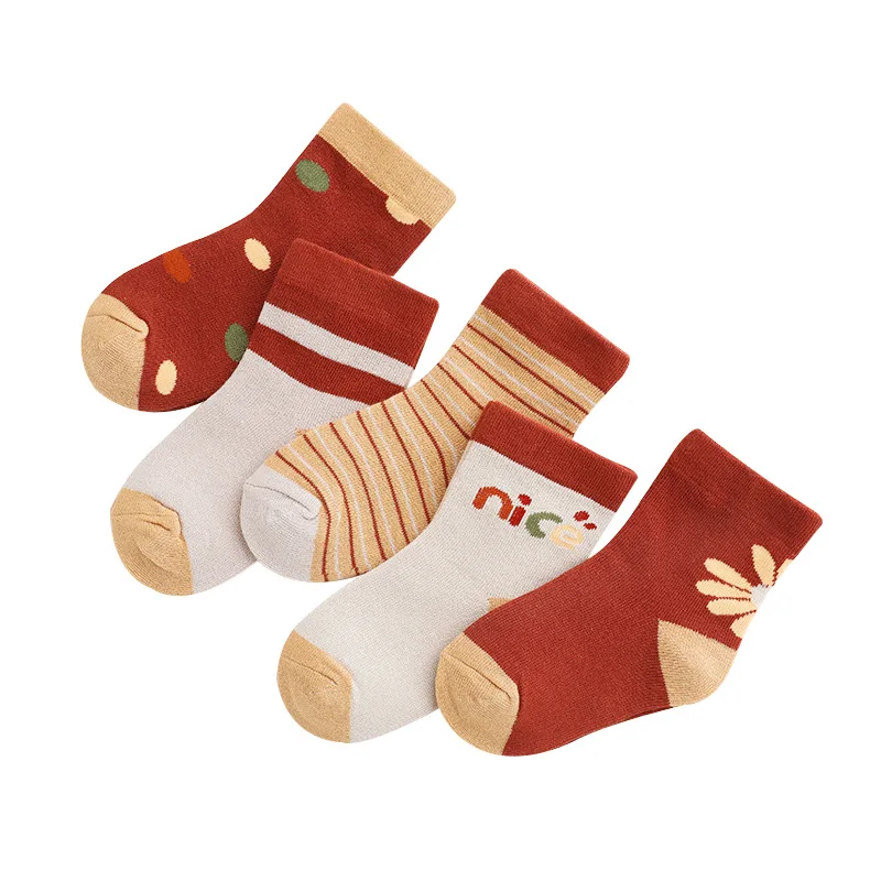 5 Pairs Autumn Winter Toddler Socks Girls Cotton Newborn Baby Kids Socks Cartoon Children Boys 1-12Y Socks Meias Para Bebe
5 Pairs Autumn Winter Toddler Socks Girls Cotton Newborn Baby Kids Socks Cartoon Children Boys 1-12Y Socks Meias Para Bebe