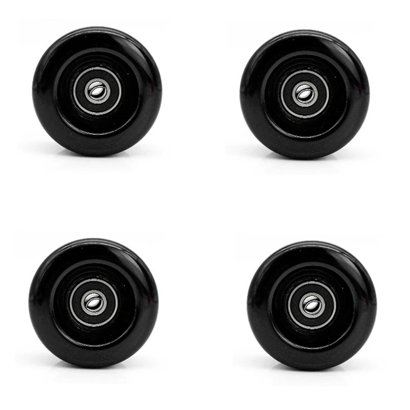 

New-4Pcs Roller Skate Wheels with Bearings for Double Row Skating,Outdoor/Indoor Quad Skates and Skateboard,32mm x 58mm 82A
