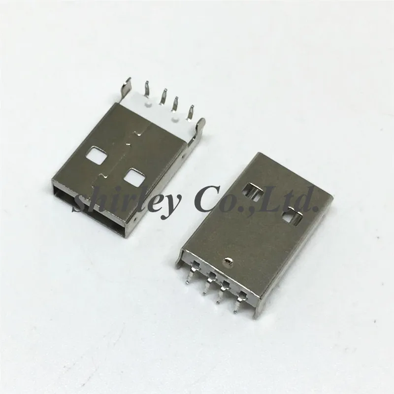 20 шт. в партии, 4-контактный разъем USB типа A с прямым углом, DIP-коннектор DIY
20 шт. в партии, 4-контактный разъем USB типа A с прямым углом, DIP-коннектор DIY
