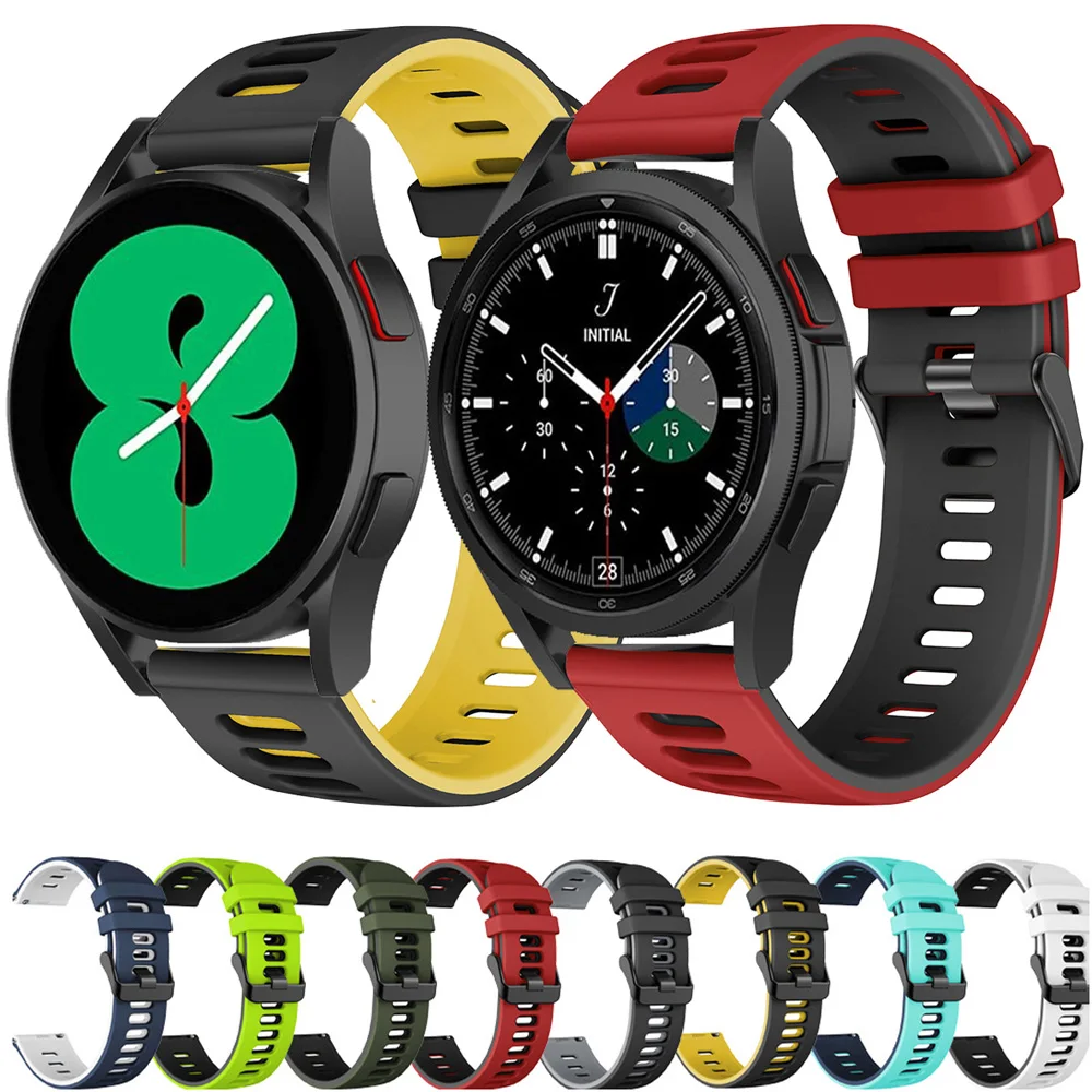 Ремешок силиконовый для Samsung Galaxy watch 4/Huawei Watch GT2/Active2, спортивный браслет для Amazfit GTR 3 Pro 47 мм, 22 мм 20 мм
Ремешок силиконовый для Samsung Galaxy watch 4/Huawei Watch GT2/Active2, спортивный браслет для Amazfit GTR 3 Pro 47 мм, 22 мм 20 мм