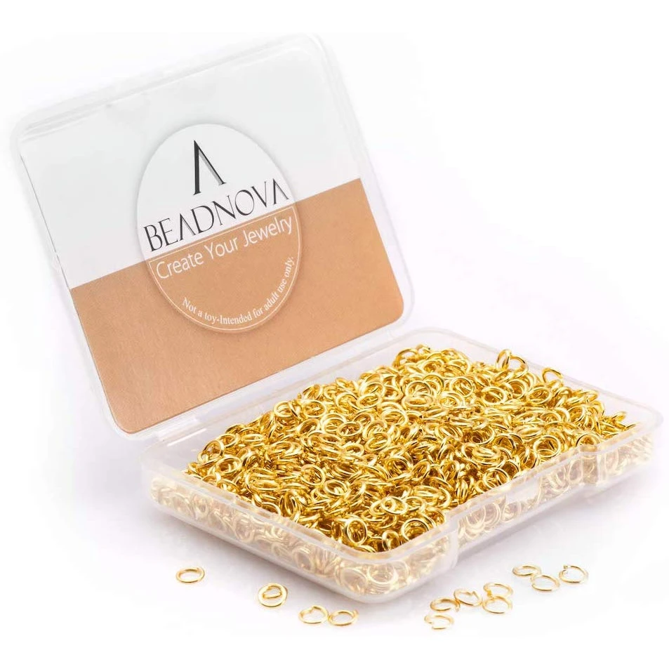 300-1200pcs High Quality Gold Jump Rings Gold Plated Goldtone 18K Golden Color Open Jumprings Findings 4mm 5mm 6mm 7mm 8mm 10mm
300-1200pcs High Quality Gold Jump Rings Gold Plated Goldtone 18K Golden Color Open Jumprings Findings 4mm 5mm 6mm 7mm 8mm 10mm