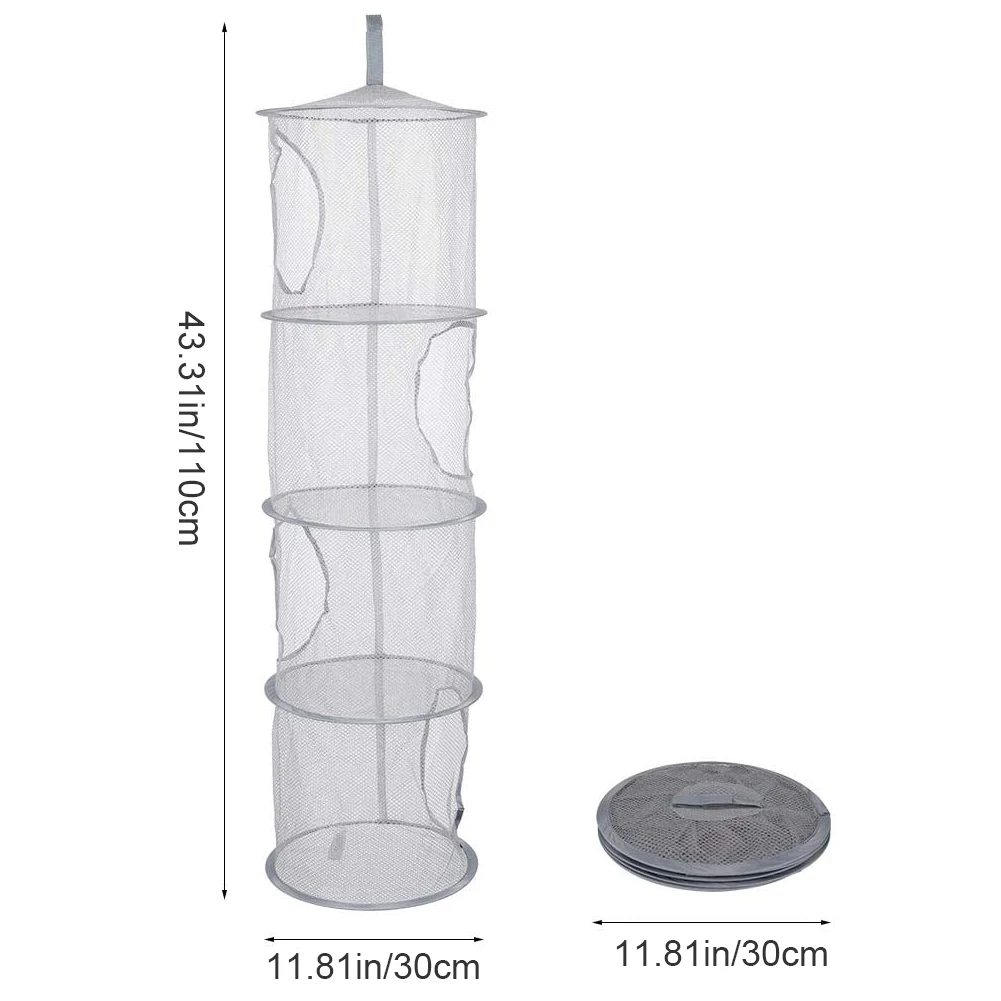 4 Shelf Multi-Function Folding Hanging Storage Mesh Bag Clothes Organizer Toys Bag Bathroom Kitchen Closet Sundries Storage Tool 
4 Shelf Multi-Function Folding Hanging Storage Mesh Bag Clothes Organizer Toys Bag Bathroom Kitchen Closet Sundries Storage Tool