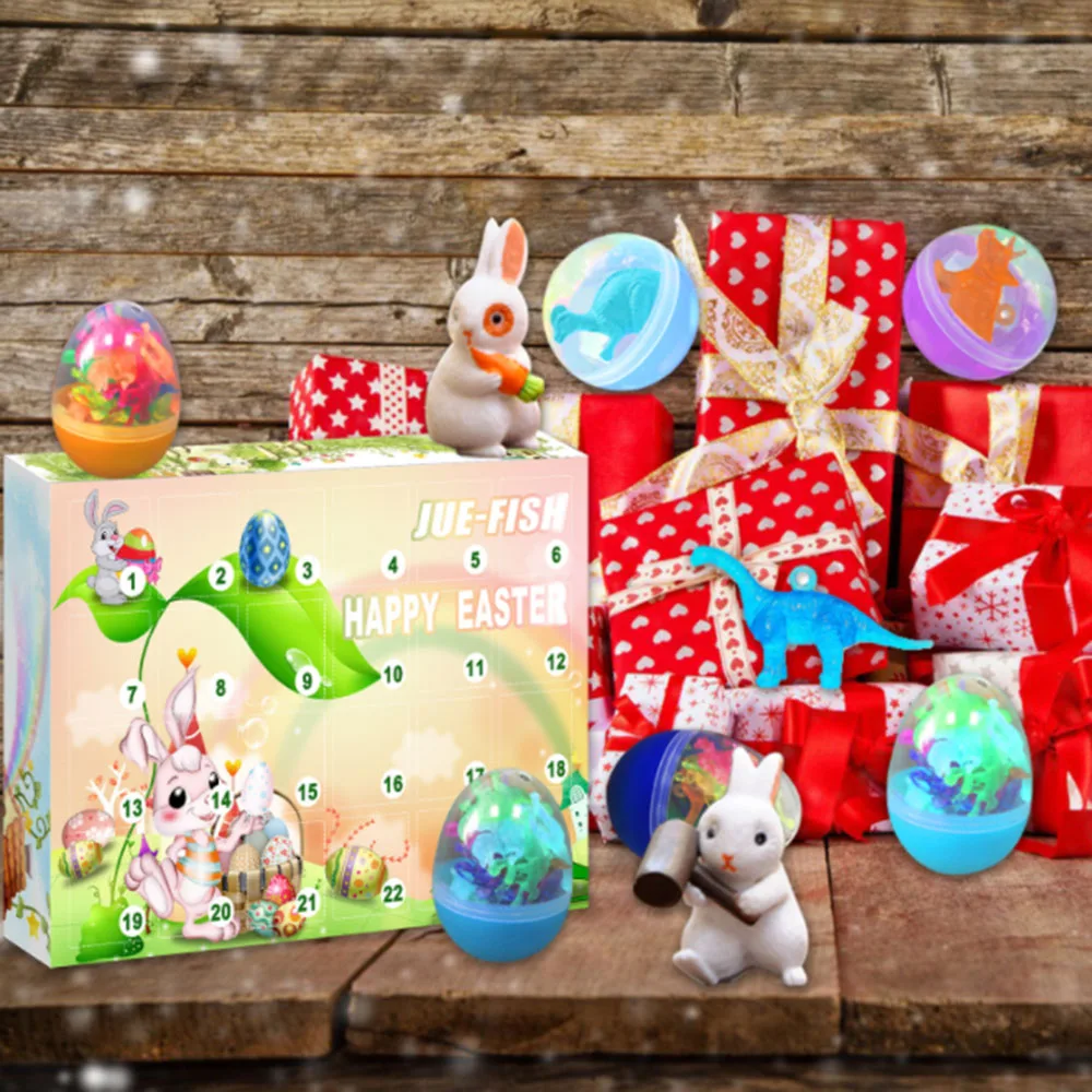 Easter Blind Box 24 Days Gift Box Advent Calendar Cartoon Animal Children Gift Set
Easter Blind Box 24 Days Gift Box Advent Calendar Cartoon Animal Children Gift Set