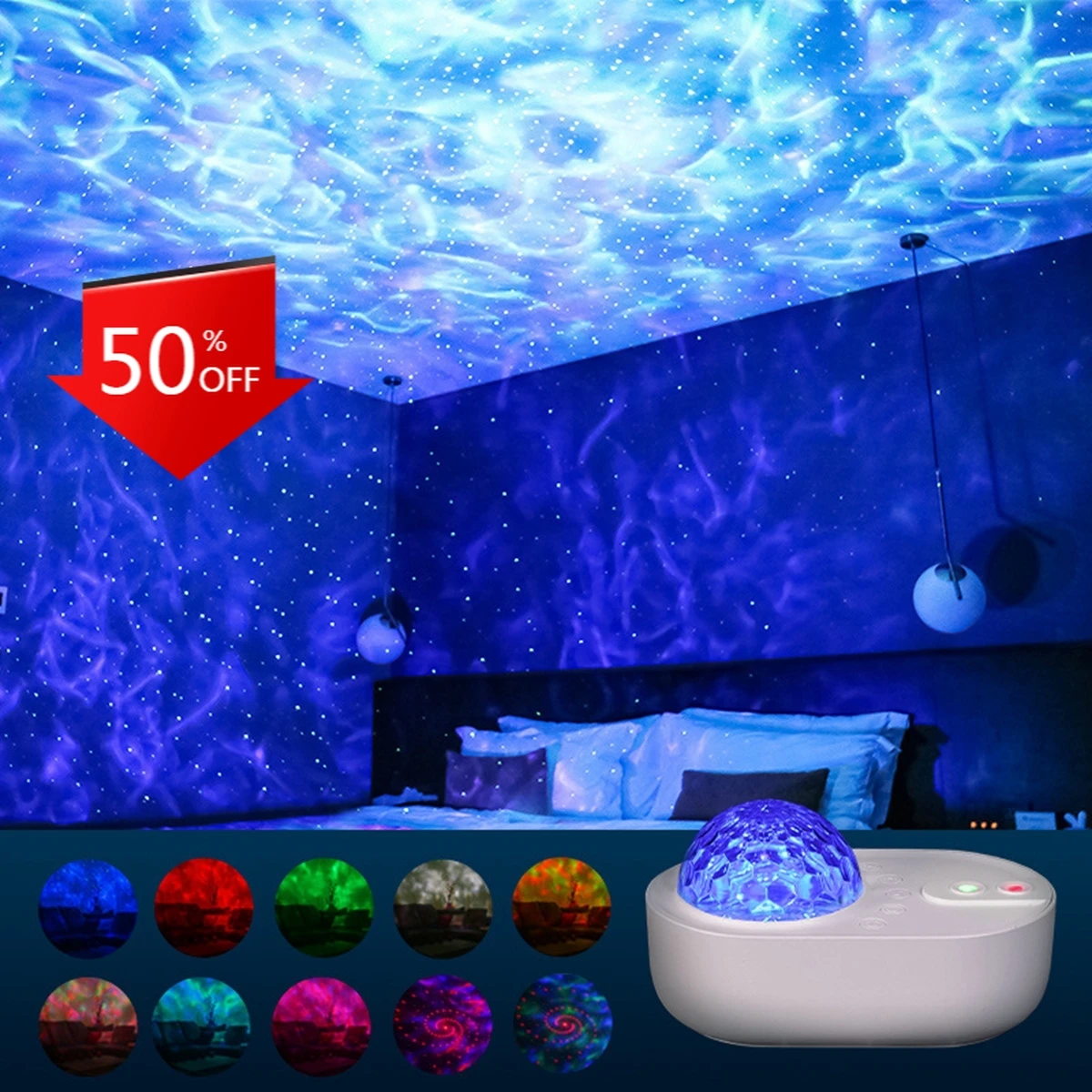 Space Ship Colorful Starry Sky Galaxy Projector Light USB Bluetooth Control Music Player LED Night Light Projection Lamp Gifts
Space Ship Colorful Starry Sky Galaxy Projector Light USB Bluetooth Control Music Player LED Night Light Projection Lamp Gifts