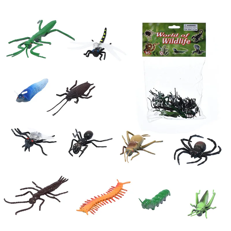 12 PCS Novelty Luminous Insect Luminous Animal Model Tricky Toys Children's Educational Cognitive Toys
12 PCS Novelty Luminous Insect Luminous Animal Model Tricky Toys Children's Educational Cognitive Toys