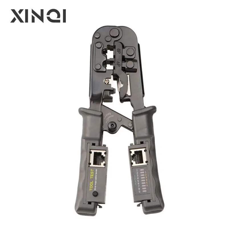 2 in 1 RJ45 Network LAN Cable Cutting Tool Cable Tester Cable Pliers 4P/6P/8P Wire Cutter Tool Test Crimping Pliers
2 in 1 RJ45 Network LAN Cable Cutting Tool Cable Tester Cable Pliers 4P/6P/8P Wire Cutter Tool Test Crimping Pliers