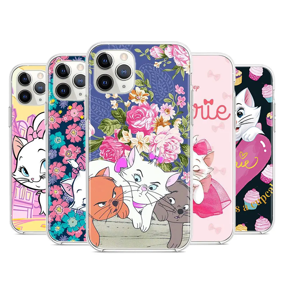 Disney Marie Cat for Apple iPhone 12 Pro Max Mini 11 Pro XS Max X XR 6 7 8 Plus 5S SE2020 Soft Transparent Phone Case
Disney Marie Cat for Apple iPhone 12 Pro Max Mini 11 Pro XS Max X XR 6 7 8 Plus 5S SE2020 Soft Transparent Phone Case