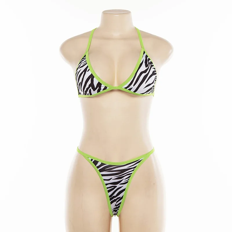 2021 new summer fashion sexy camisole briefs T-piece two-piece suit