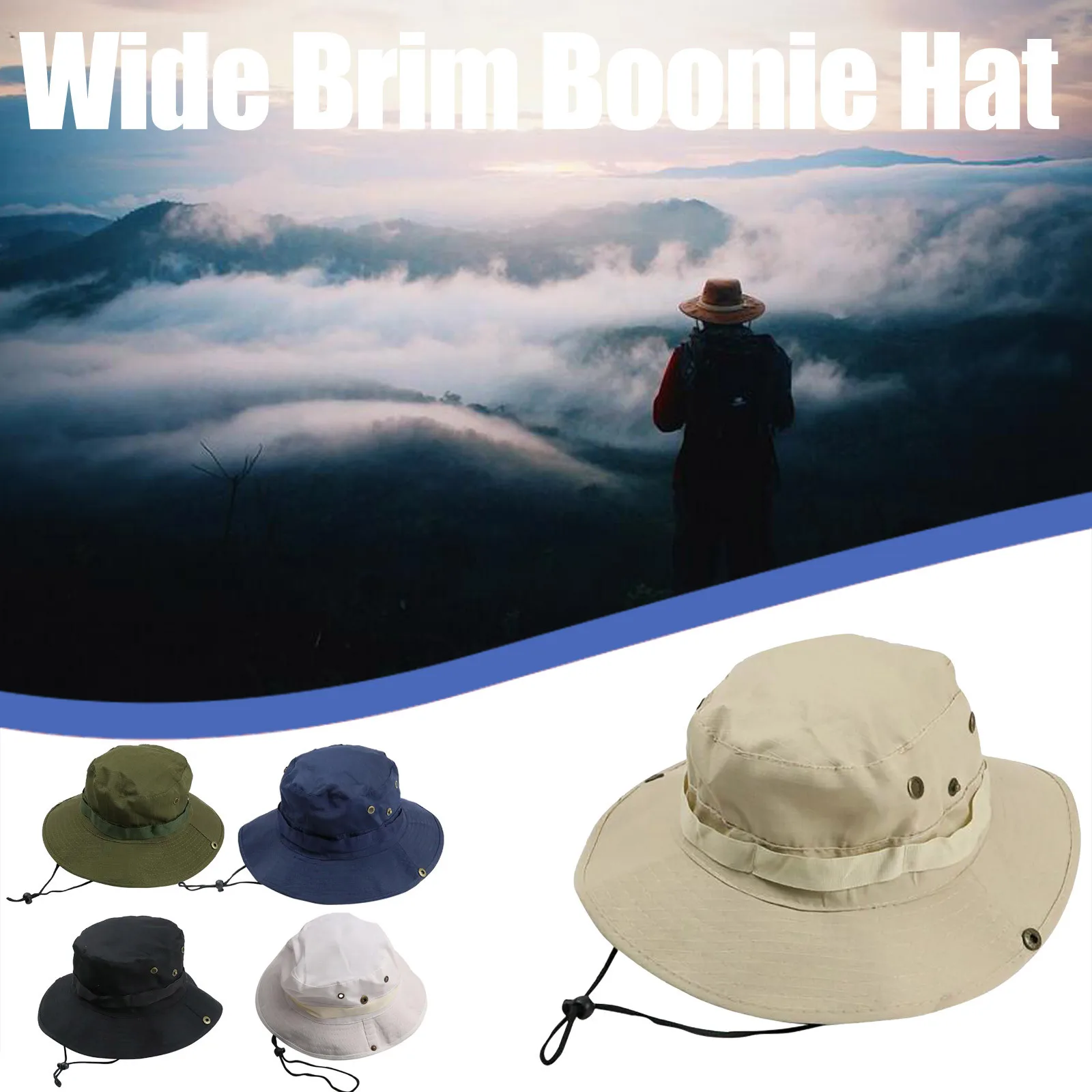 Bucket Hats Men Women Wide Boonie Windproof Shade Hat Unisex Top Military Beach Solid Outdoor Cap sombrero hombre sombrero mujer
Bucket Hats Men Women Wide Boonie Windproof Shade Hat Unisex Top Military Beach Solid Outdoor Cap sombrero hombre sombrero mujer